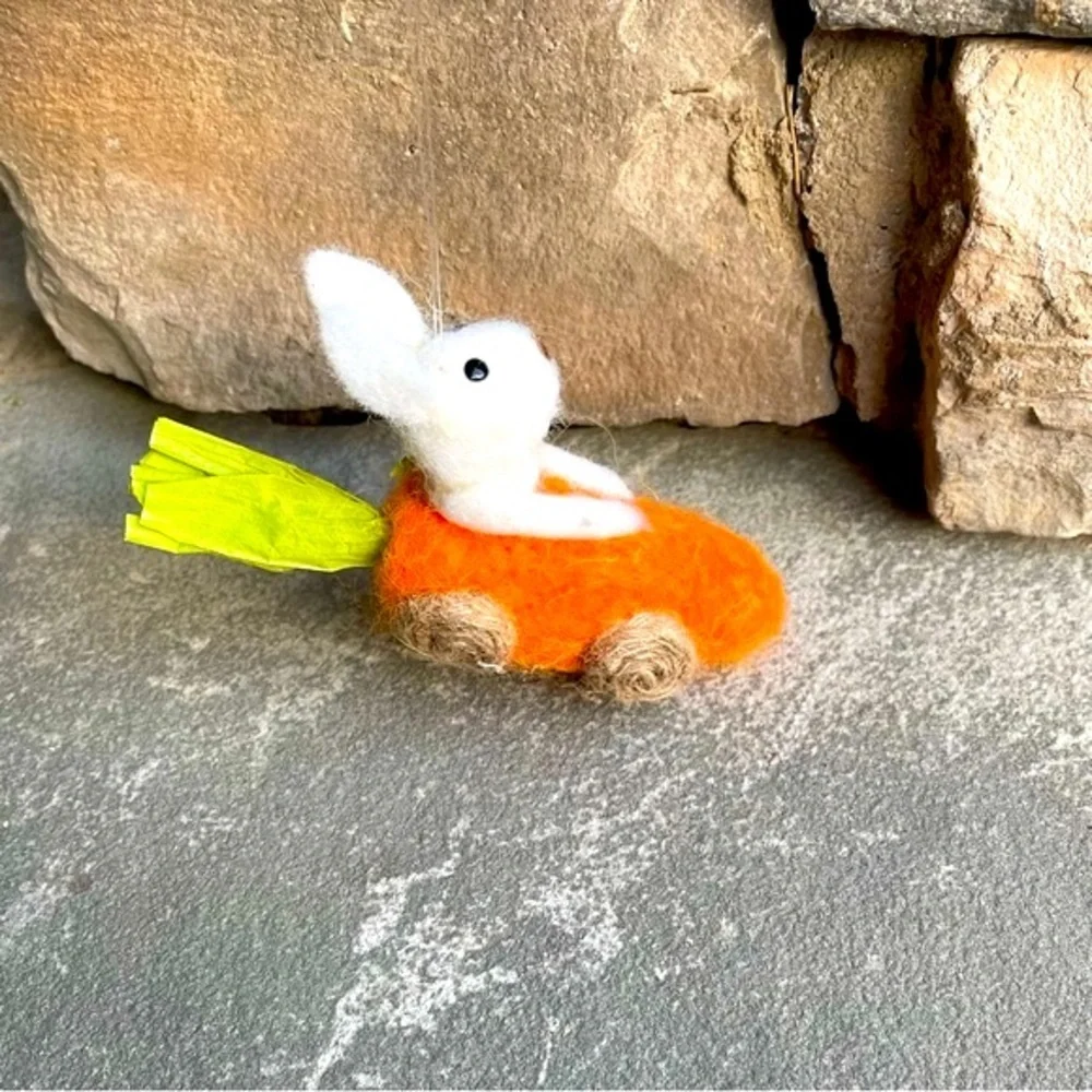 New🌟-Anthropogie-Bunny in Carrot Car